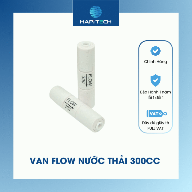 HPT-VF300CC Van Flow Van xả nước thải áp cao cho máy lọc RO 300CC
