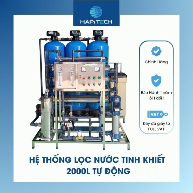 HPT-HT2000AT Hệ thống lọc nước tinh khiết 2000L/h HT2000/AT