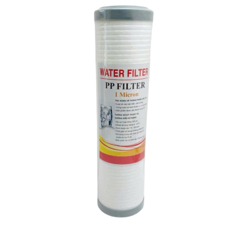 HPT-PPBV10 Lõi lọc nước PP 1 Micron 10 inch – Lõi lọc số 3 máy lọc nước RO - Ảnh 4