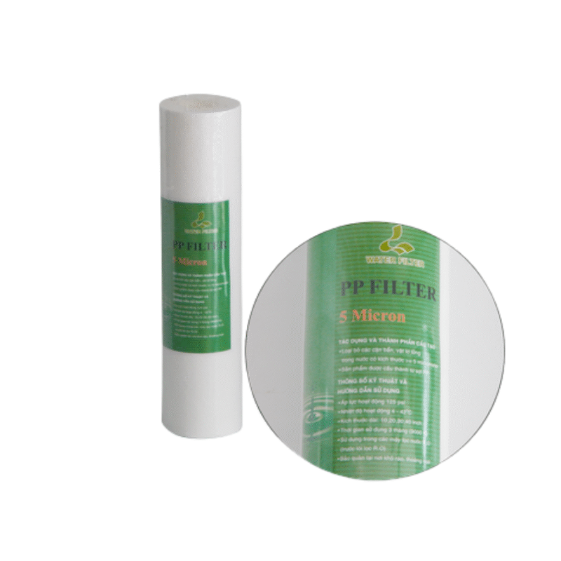 HPT-PPT10 Lõi lọc nước số 1 – PP 5 Micron 10 inch - Ảnh 4