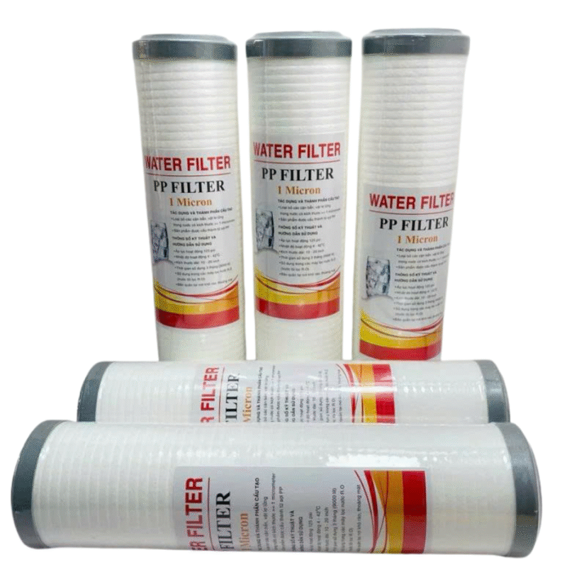HPT-PPBV10 Lõi lọc nước PP 1 Micron 10 inch – Lõi lọc số 3 máy lọc nước RO - Ảnh 7